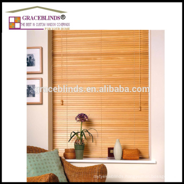 50mm basswood venetian window blinds with wand tilt or cord at cheap price